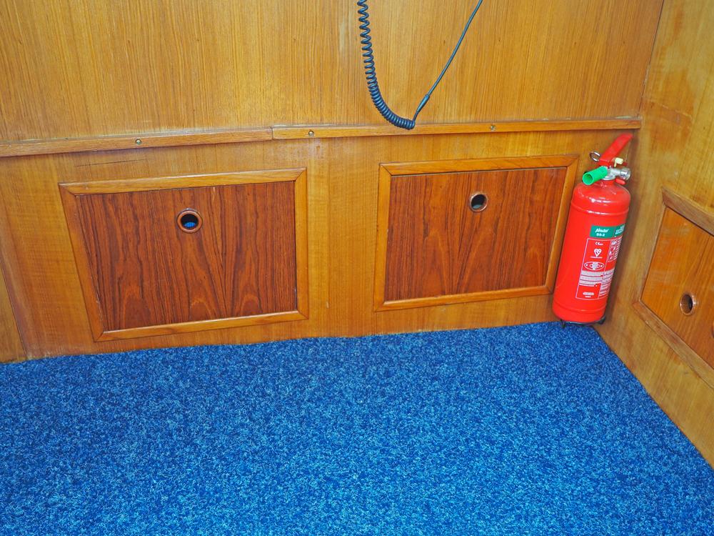 Steuerhaus, Innenausstattung